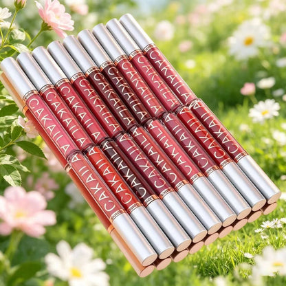 10Pcs Matte Lip Gloss Set - Waterproof Non-Stick Cup Liquid Lipstick Kit Nude Bold Shades Moisturizing Lip Tint for Women Makeup - Lunara Elegance Store