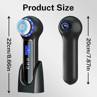 Electric Blackhead Remover Vacuum Suction Facial Cleansing Brush Rechargeable Face Brush Facial Pore Cleanser Skin Care Machine