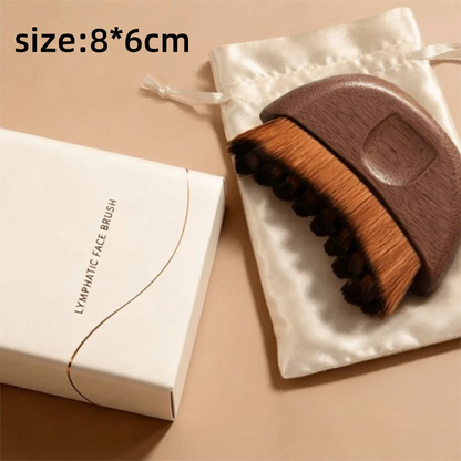 Portable Lymphatic Contour Face Brush Chin Reduce Puffiness Facial Sculpting Tool Lymphatic Drainage Face Brushs Multi-function