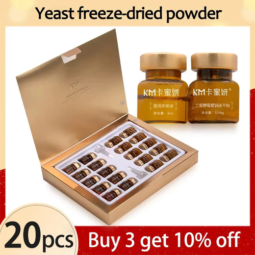 Oligopeptide Anti Wrinkle Freeze-Dried Powder Set Yeast For Repairing Nourishing Serum Creatine To Promote Collagen Production