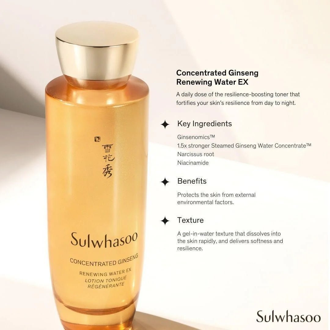 Concentrated Ginseng Renewing Eye Cream EX 15ml Special Set - Lunara Elegance Store