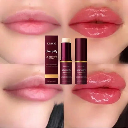 Fast Plumping Lip Balm Moisturizing Soft Lips Skin Plumper Gloss Oil Non-Sticky Daily Care Mask Beauty Makeup Cosmetics - Lunara Elegance Store