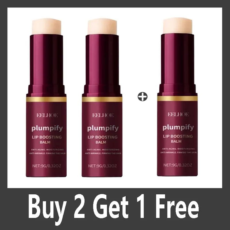 Fast Plumping Lip Balm Moisturizing Soft Lips Skin Plumper Gloss Oil Non-Sticky Daily Care Mask Beauty Makeup Cosmetics - Lunara Elegance Store