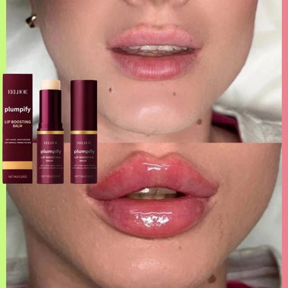 Fast Plumping Lip Balm Moisturizing Soft Lips Skin Plumper Gloss Oil Non-Sticky Daily Care Mask Beauty Makeup Cosmetics - Lunara Elegance Store
