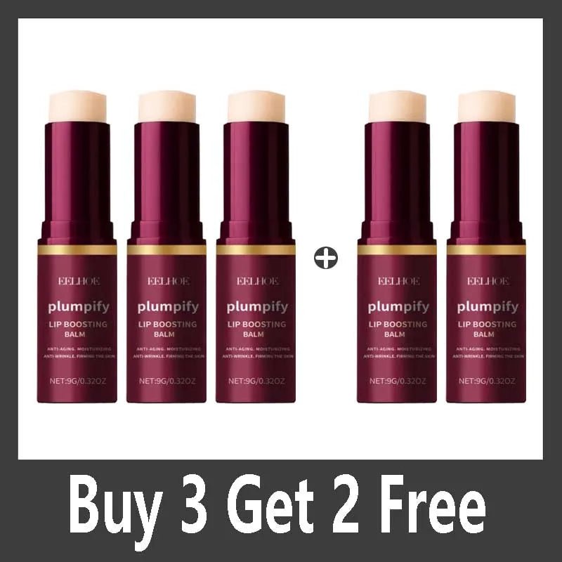 Fast Plumping Lip Balm Moisturizing Soft Lips Skin Plumper Gloss Oil Non-Sticky Daily Care Mask Beauty Makeup Cosmetics - Lunara Elegance Store