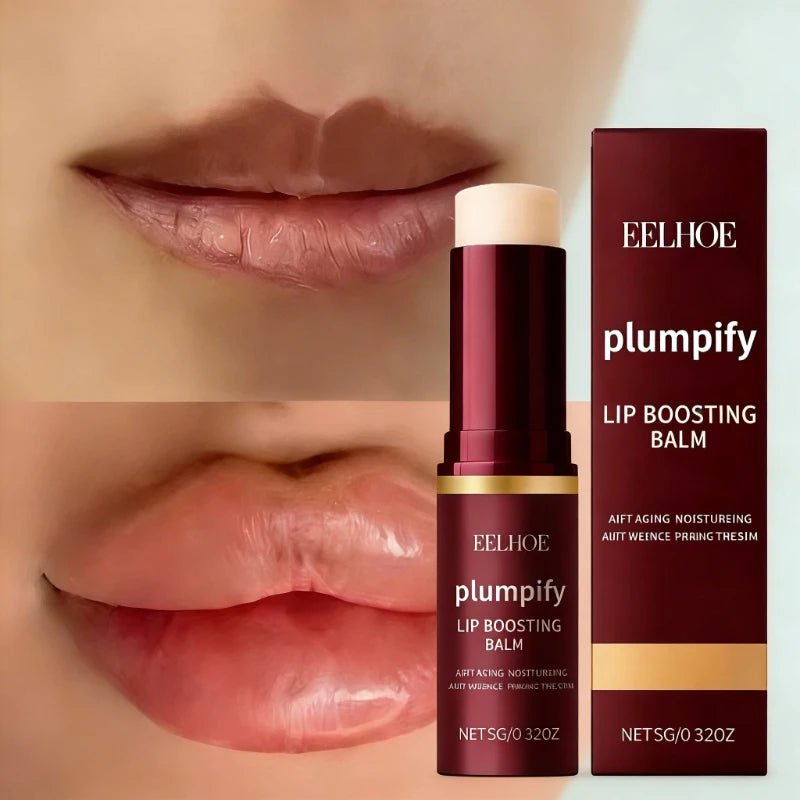 Fast Plumping Lip Balm Moisturizing Soft Lips Skin Plumper Gloss Oil Non-Sticky Daily Care Mask Beauty Makeup Cosmetics - Lunara Elegance Store