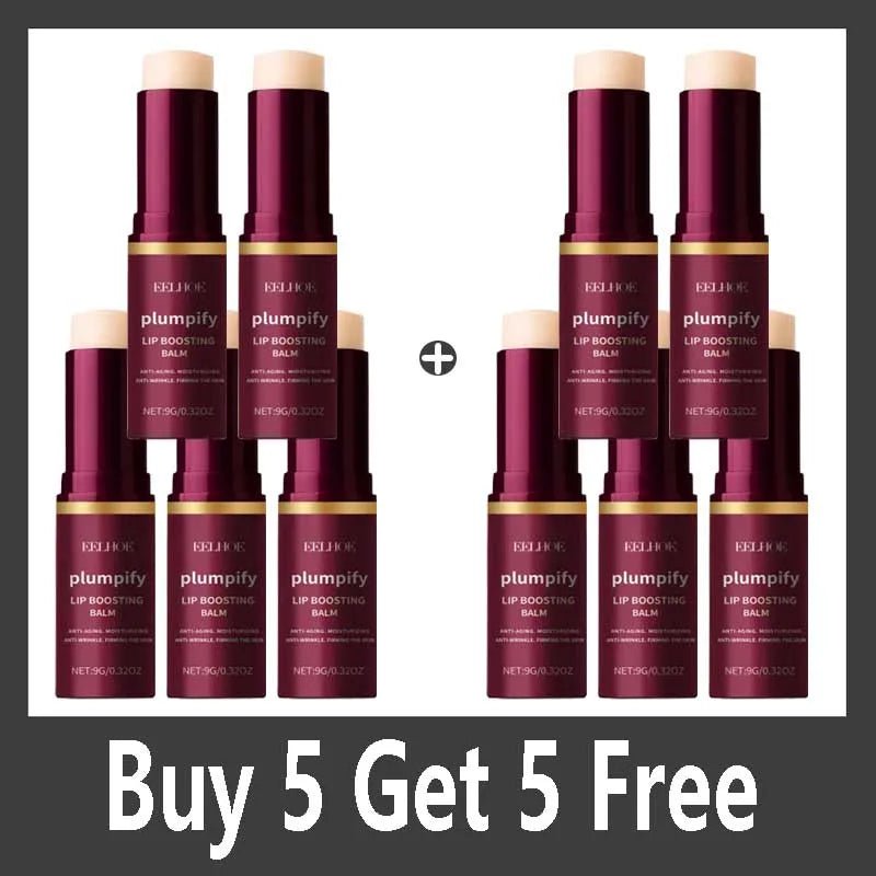 Fast Plumping Lip Balm Moisturizing Soft Lips Skin Plumper Gloss Oil Non-Sticky Daily Care Mask Beauty Makeup Cosmetics - Lunara Elegance Store