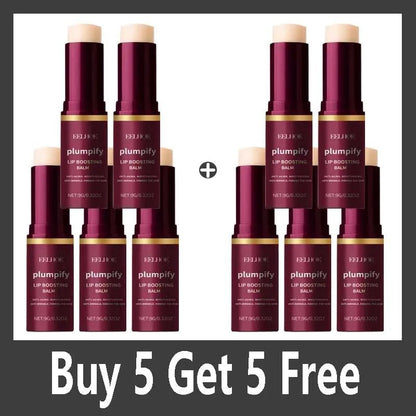 Fast Plumping Lip Balm Moisturizing Soft Lips Skin Plumper Gloss Oil Non-Sticky Daily Care Mask Beauty Makeup Cosmetics - Lunara Elegance Store