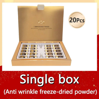 Oligopeptide Anti Wrinkle Freeze-Dried Powder Set Yeast For Repairing Nourishing Serum Creatine To Promote Collagen Production - Lunara Elegance Store