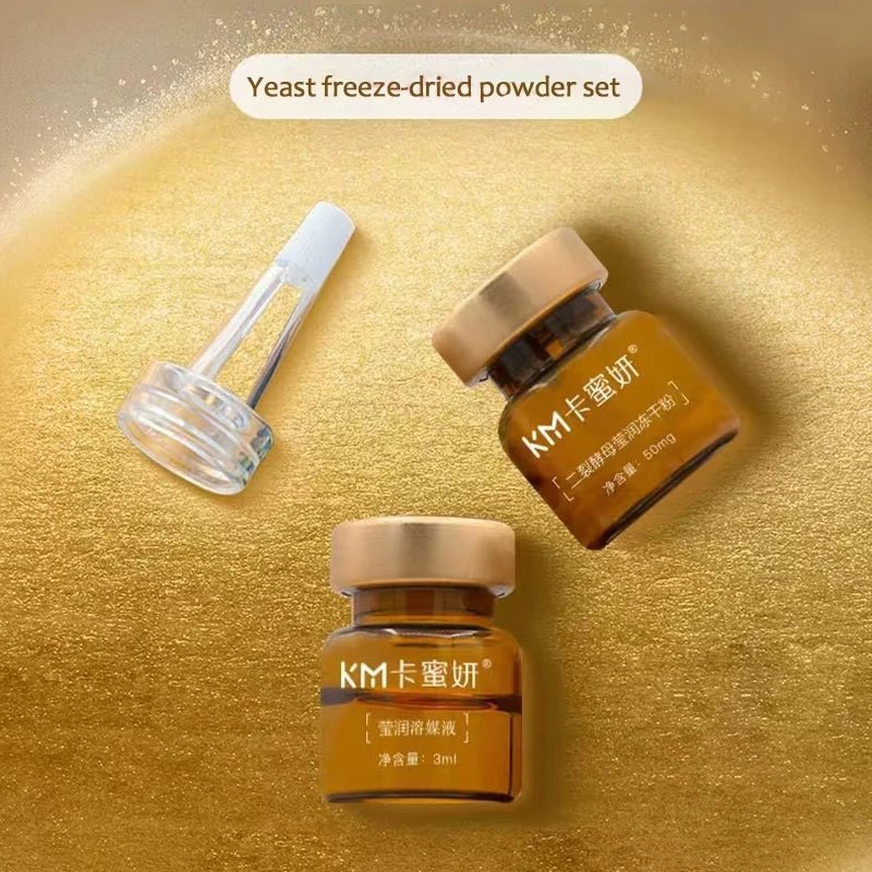 Oligopeptide Anti Wrinkle Freeze-Dried Powder Set Yeast For Repairing Nourishing Serum Creatine To Promote Collagen Production - Lunara Elegance Store