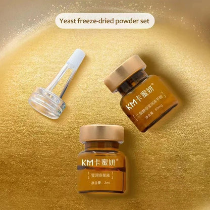 Oligopeptide Anti Wrinkle Freeze-Dried Powder Set Yeast For Repairing Nourishing Serum Creatine To Promote Collagen Production - Lunara Elegance Store